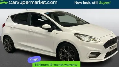 Used Ford Fiesta ST-Line 95 HP (69 kW) 2021 White Hatchback