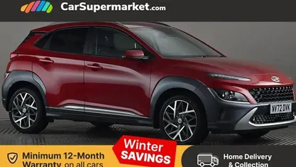 Red Used 2022 Hyundai Kona Premium SUV | £16,197 (Fair price)