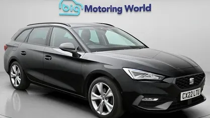 Used Seat Leon FR 110 HP (80 kW) 2022 Black Estate