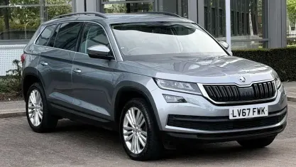Używany Skoda Kodiaq SE L 150 KM (110 kW) 2017 Szary SUV