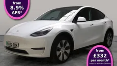 White Used 2022 Tesla Model Y Long Range SUV | £24,477 (Fair price)