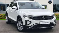 White Used 2022 VW T-Roc Life SUV | £21,999 (Fair price)