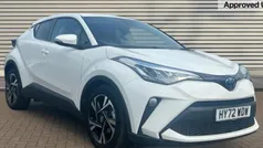 White Used 2022 Toyota C-HR Design SUV | £19,790 (Fair price)