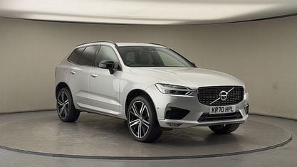 Begagnad Volvo XC60 R-Design Pro 235 HK (172 kW) 2020 Silver SUV