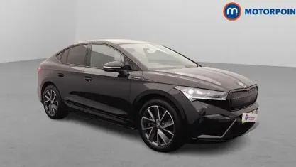 Used Skoda Enyaq iV SportlinePlus 210 kW (286 HP) 2025 Black SUV