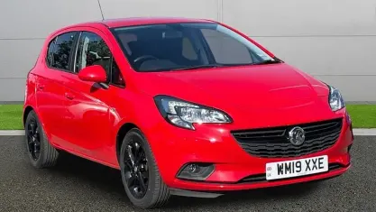 Used Vauxhall Corsa 75 HP (55 kW) 2019 Red Hatchback