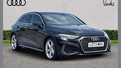 Black Used 2023 Audi A3 S-Line Hatchback | £25,447 (Fair price)