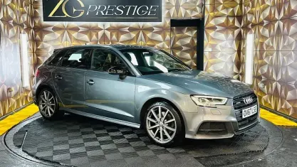 Used Audi A3 Sportback Black Edition 190 HP (139 kW) 2017 Grey Hatchback