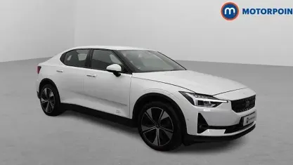 Begagnad Polestar 2 Long Range Dual motor 300 kW (408 HK) 2022 Vit Halvkombi