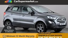 Grey Used 2019 Ford Ecosport Zetec SUV | £8,897 (Fair price)
