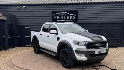 Used Ford Ranger Wildtrack 200 HP (147 kW) 2018 White Pickup