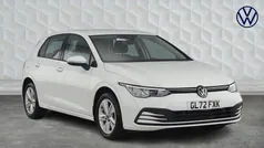 White Used 2022 VW Golf VIII Life Hatchback | £16,317 (Fair price)