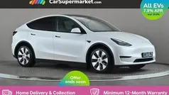 White Used 2022 Tesla Model Y Long Range SUV | £28,197 (Fair price)