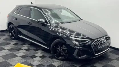 Used Audi A3 Sportback e-tron S-Line 204 HP (150 kW) 2022 Black Hatchback