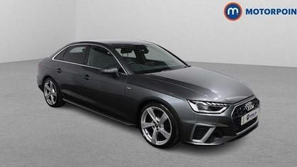 Usado Audi A4 S-Line 150 HP (110 kW) 2021 Cinzento Sedan