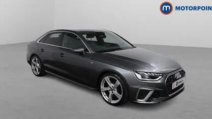Begagnad Audi A4 S-Line 150 HK (110 kW) 2021 Grå Sedan