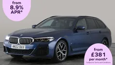 Blue Used 2022 BMW 520 M Sport Estate | £25,210 (Good price)