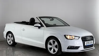 Used Audi A3 Cabriolet Sport 150 HP (110 kW) 2015 White Cabriolet