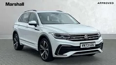 White Used 2023 VW Tiguan R-line SUV | £28,392 (Fair price)