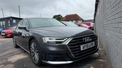 Used Audi A8 S-Line 340 HP (250 kW) 2019 Grey Sedan