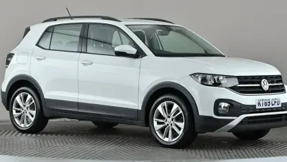 Used VW T-Cross SE 116 HP (85 kW) 2020 White SUV
