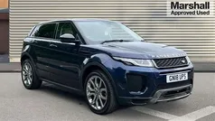 Blue Used 2018 Land Rover Range Rover evoque HSE Dynamic SUV | £20,560 (Fair price)
