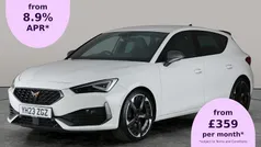 White Used 2023 Cupra Leon VZ3 Hatchback | £25,391 (Fair price)