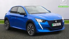Blue Used 2022 Peugeot e-208 Premium Hatchback | £13,799 (Fair price)