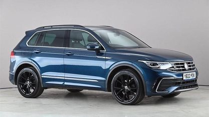 Używany VW Tiguan R-line 150 KM (110 kW) 2022 Niebieski SUV
