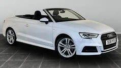 White Used 2018 Audi A3 Cabriolet S-Line Cabriolet | £13,795 (Fair price)