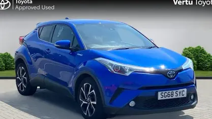 Used Toyota C-HR Design 122 HP (89 kW) 2018 Blue SUV