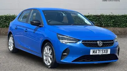 Used Vauxhall Corsa 75 HP (55 kW) 2021 Blue Hatchback