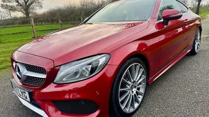 Used 2018 Mercedes C300 AMG line Coupe | £16,995 (Fair price)