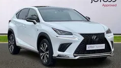 White Used 2019 Lexus NX300h Sport Line SUV | £19,898 (Fair price)