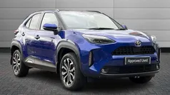 Galactic blue Used 2023 Toyota Yaris Cross Design SUV | £20,495 (Fair price)