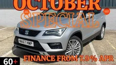 Silver Used 2017 Seat Ateca XCELLENCE SUV | £9,207 (Fair price)