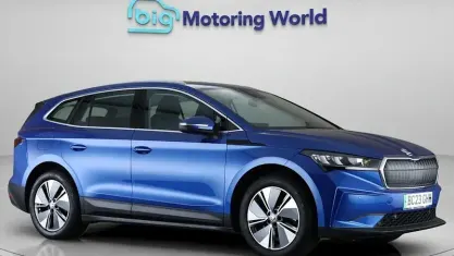 Used Skoda Enyaq iV ecoSuite 150 kW (204 HP) 2023 Blue SUV