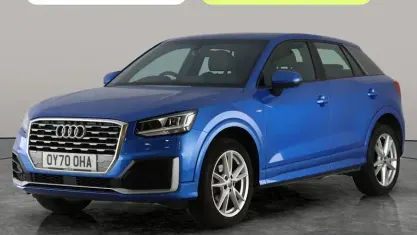 Used Audi Q2 S-Line 150 HP (110 kW) 2020 Blue SUV