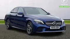 Blue Used 2019 Mercedes C200 Active Sedan | £16,799 (Fair price)