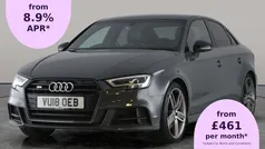 Used 2018 Audi S3 Black Edition Sedan | £24,019 (Fair price)