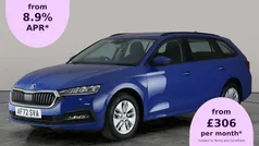 Blue Used 2022 Skoda Octavia SE Estate | £19,981 (Fair price)