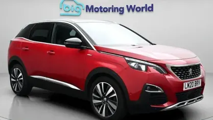Używany Peugeot 3008 Premium 131 KM (96 kW) 2020 Czerwony SUV