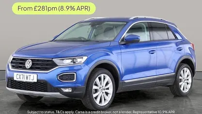 Used 2021 VW T-Roc SEL SUV | £19,515 (Fair price)