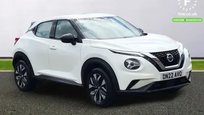 Used Nissan Juke Acenta 114 HP (83 kW) 2022 White SUV