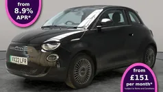 Black Used 2022 Fiat 500e Icon Hatchback | £11,629 (Fair price)