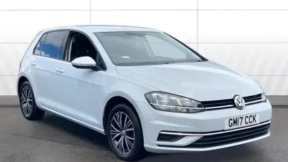 Used VW Golf VII SE 125 HP (91 kW) 2017 Silver Hatchback