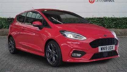 Used Ford Fiesta ST-Line 101 HP (74 kW) 2019 Red Hatchback