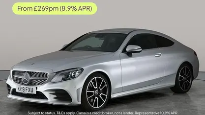 Used 2019 Mercedes C300 AMG Line Premium Coupe | £16,985 (Fair price)