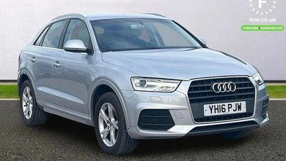 Używany Audi Q3 Design 150 KM (110 kW) 2016 Srebrny SUV
