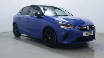 Used Vauxhall Corsa Elite 101 HP (74 kW) 2021 Blue Hatchback
